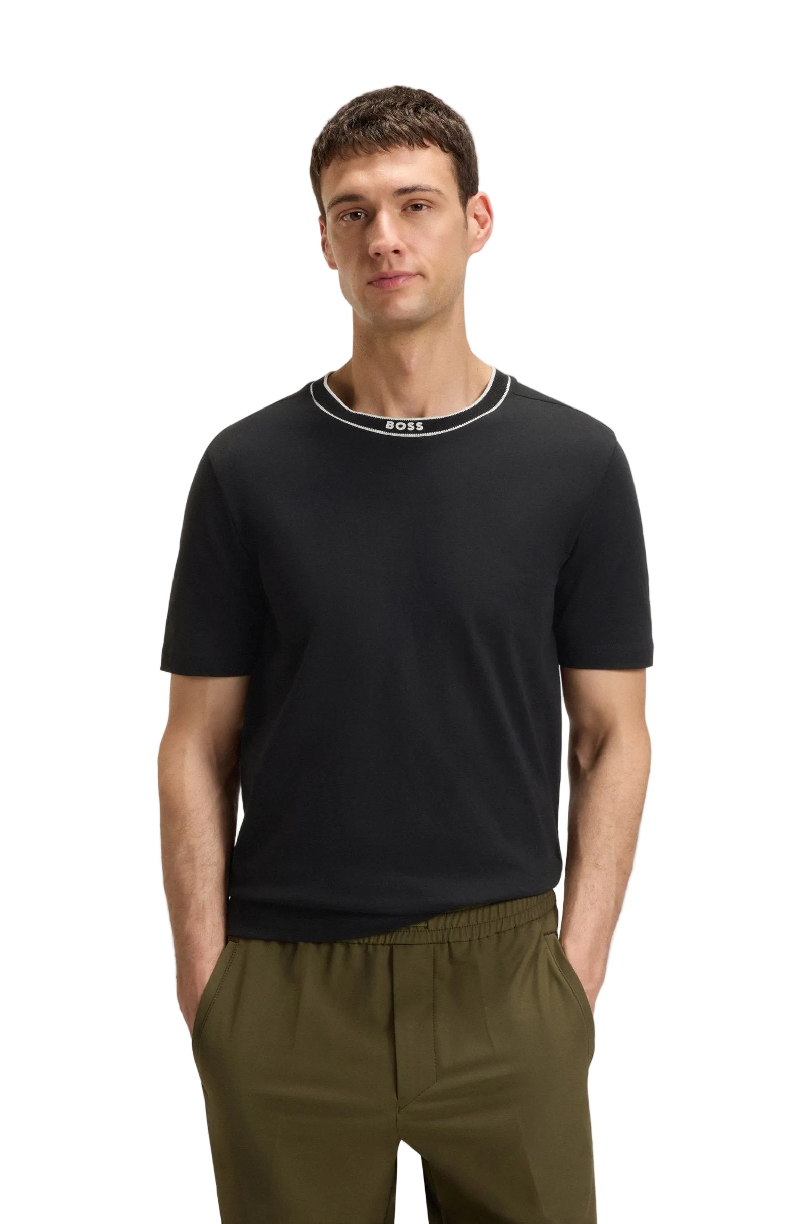 Boss Green Tee 5 - Black Denim Exchange
