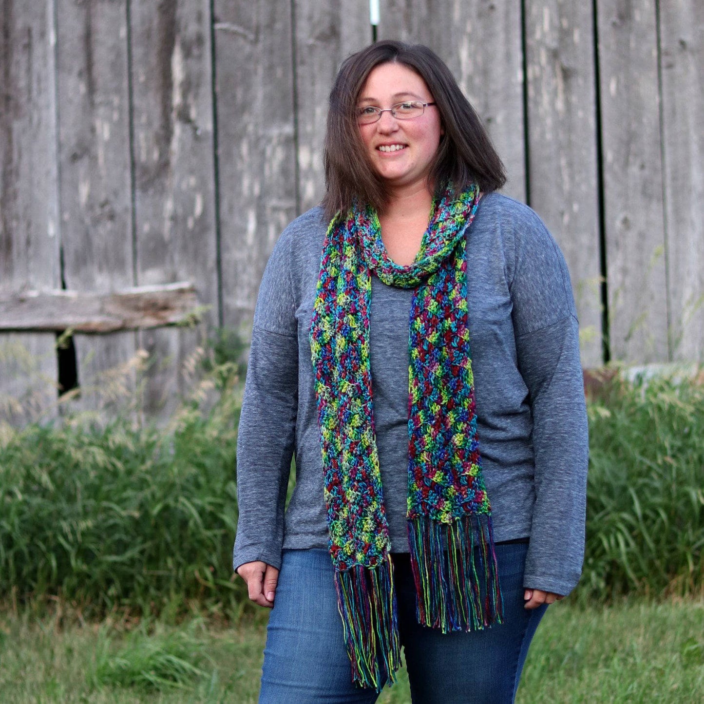 Headlands Crochet Scarf Pattern