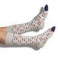Heather Grey Sharks  - Dress Socks DeadSoxy