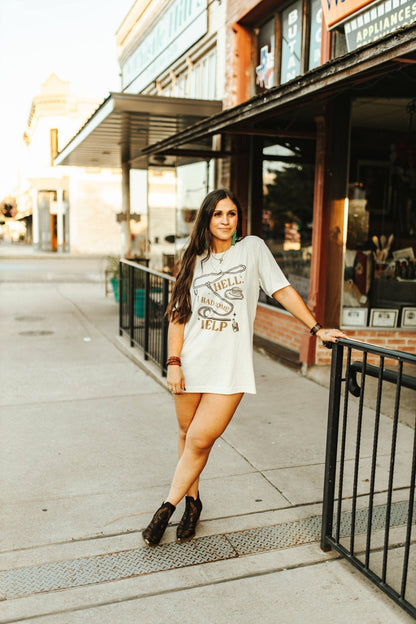 Hell I Had Some Help Graphic Tee Wild Junkie