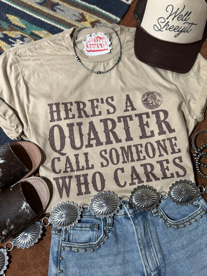 Here's A Quarter Graphic Tee Wild Junkie