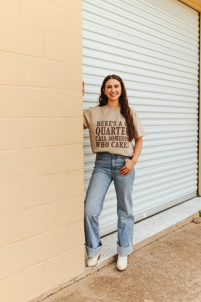 Here's A Quarter Graphic Tee Wild Junkie