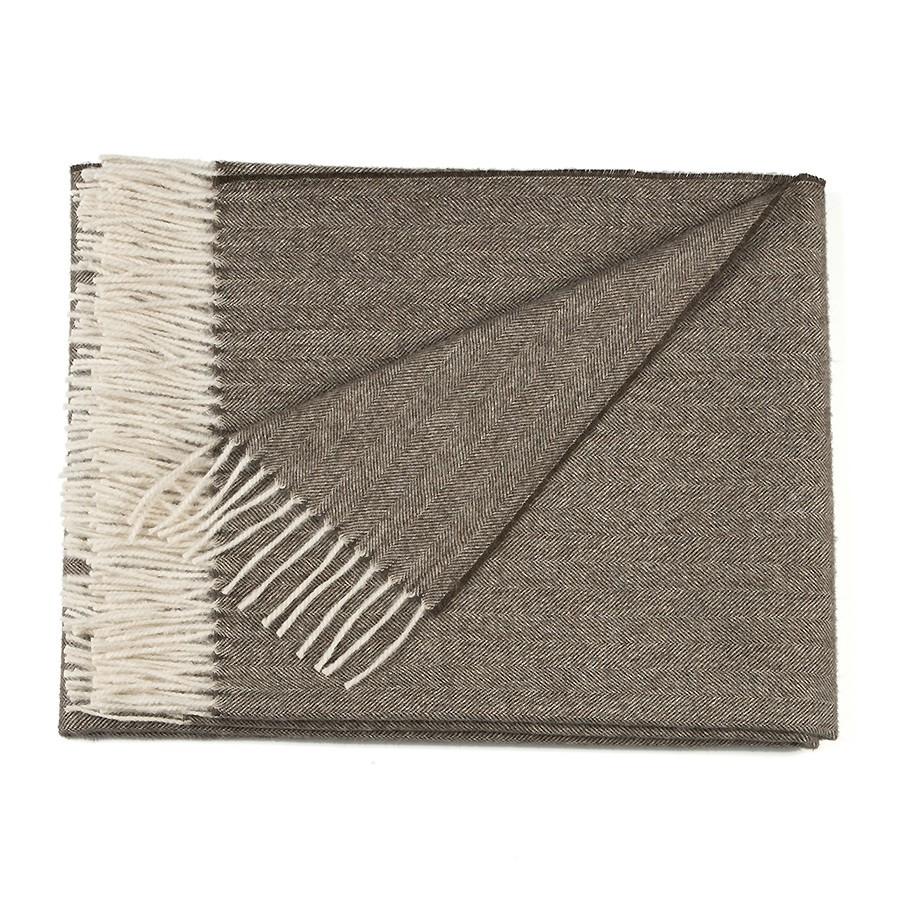 Herringbone Alpaca Throw Purely Alpaca