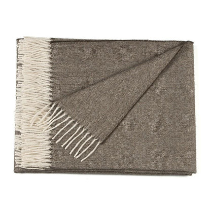 Herringbone Alpaca Throw Purely Alpaca