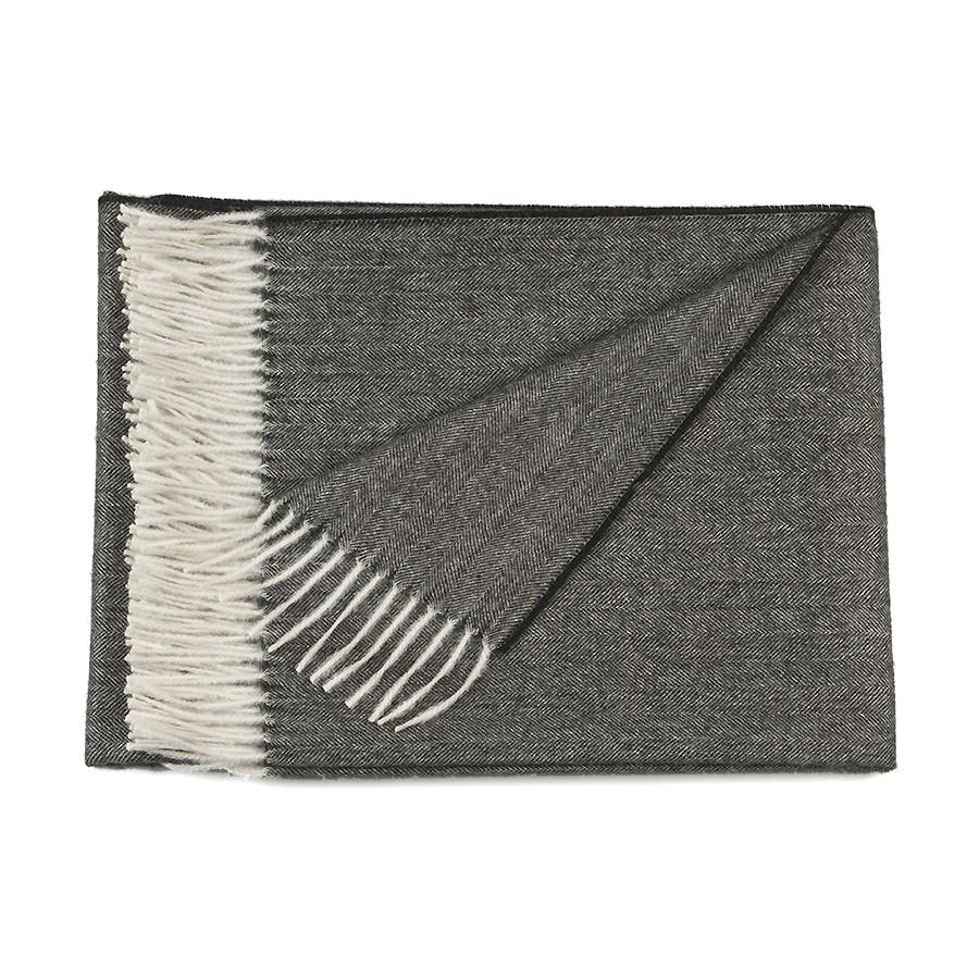 Herringbone Alpaca Throw Purely Alpaca