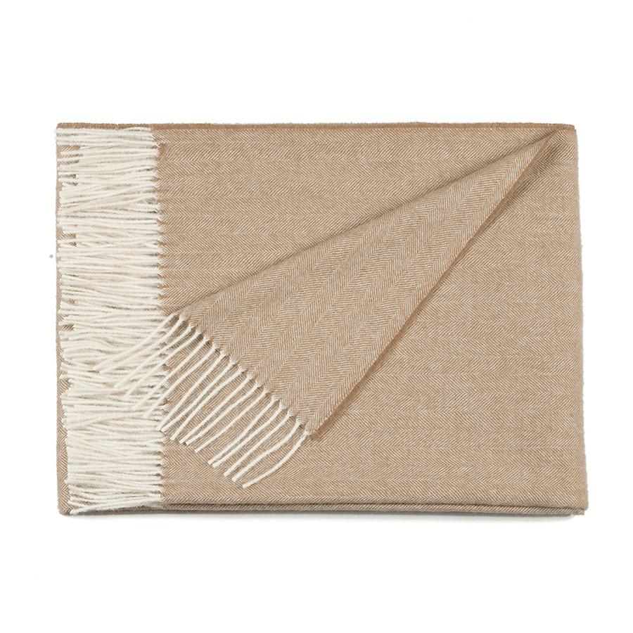 Herringbone Alpaca Throw Purely Alpaca