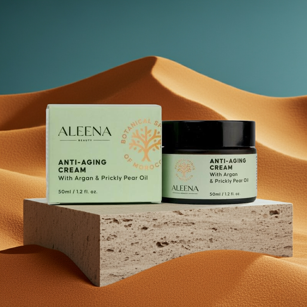 Anti-Aging Cream with Argan & Prickly Pear Oil Nordic Breeze Beauty