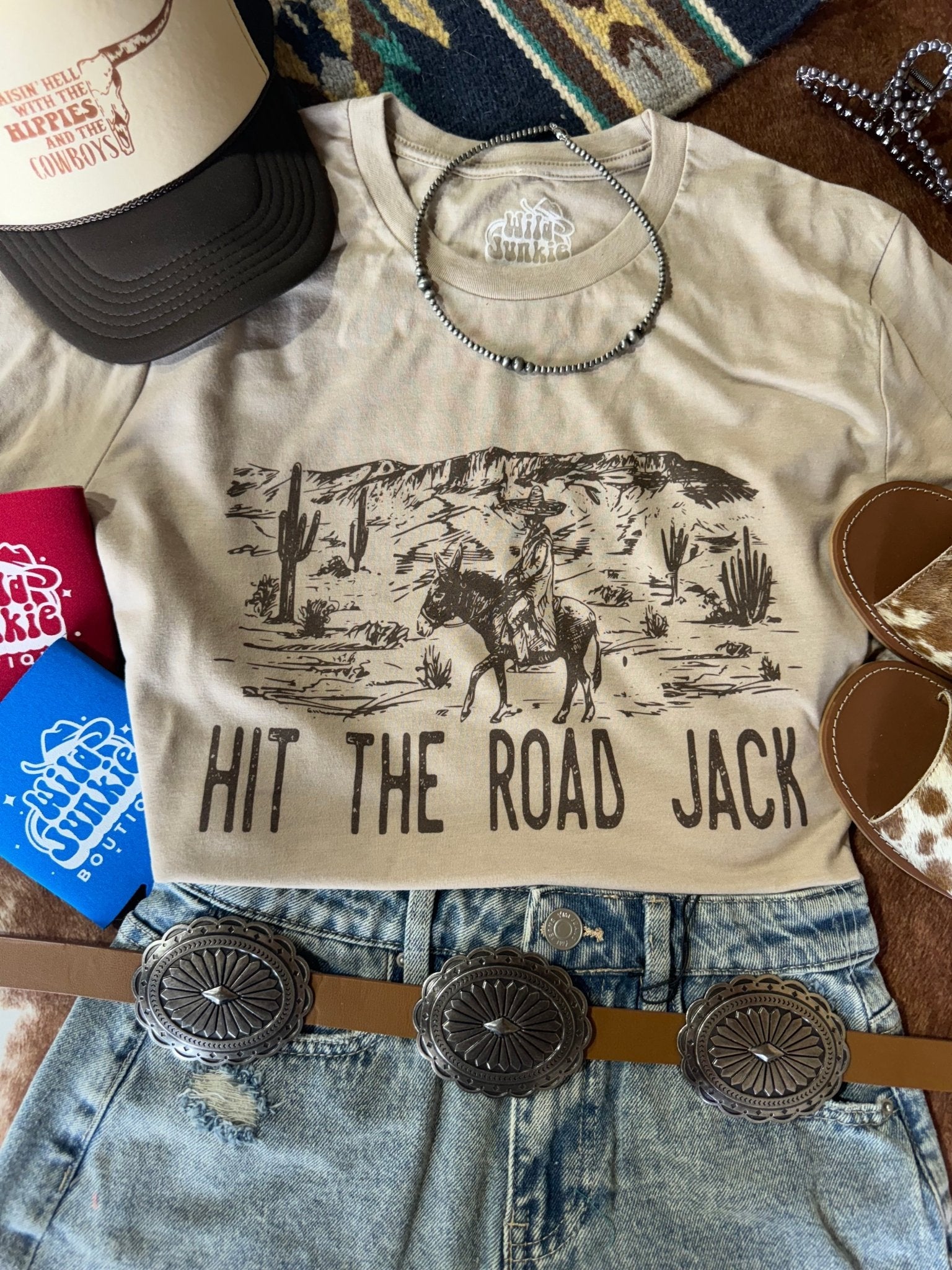Hit The Road Jack Graphic Tee Wild Junkie