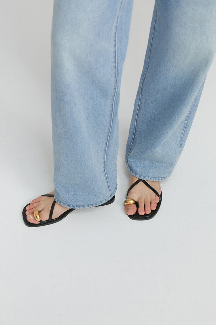 Coney Island Whitefish High Rise Wide Jeans HJ007 Hey Joanie