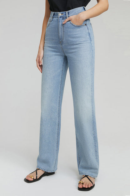Coney Island Whitefish High Rise Wide Jeans HJ007 Hey Joanie