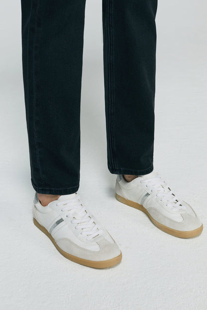 Two Shots High Rise Straight Crop Jeans HJ013 Hey Joanie