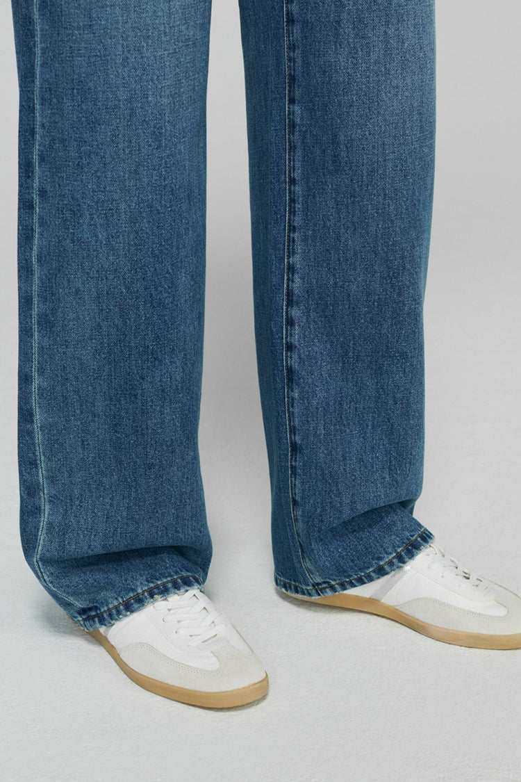 Coney Island Whitefish High Rise Wide Jeans HJ007 Hey Joanie