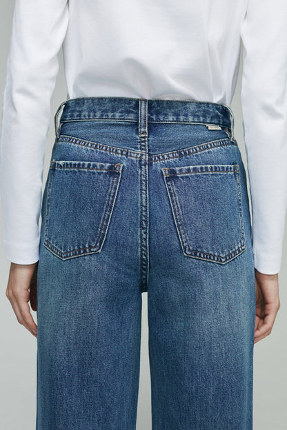 Coney Island Whitefish High Rise Wide Jeans HJ007 Hey Joanie