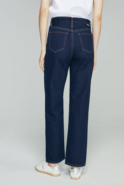 Manhattan High Rise Straight Ankle Jeans HJ160 Hey Joanie