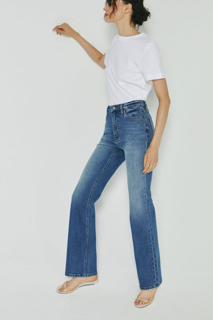 Barbara High Rise Bootcut Jeans HJ004 Hey Joanie