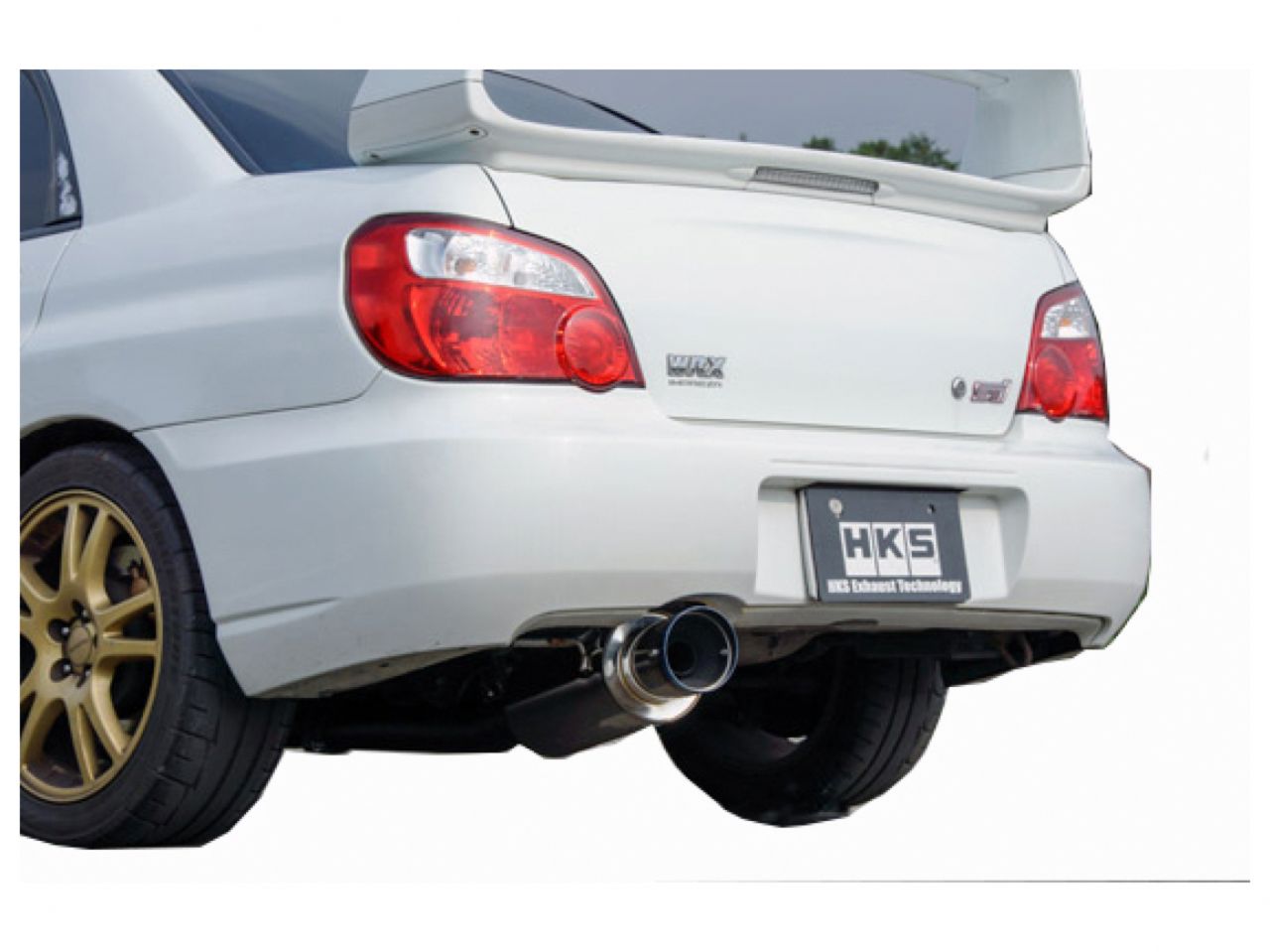 HKS Racing Muffler Impreza GD FR SPORT