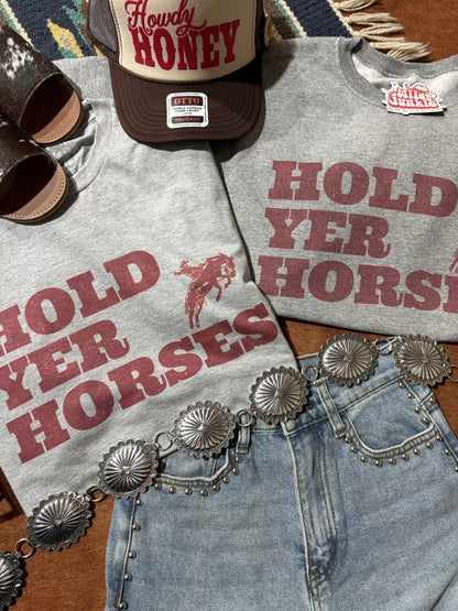 Hold Yer Horses Graphic Tee Wild Junkie