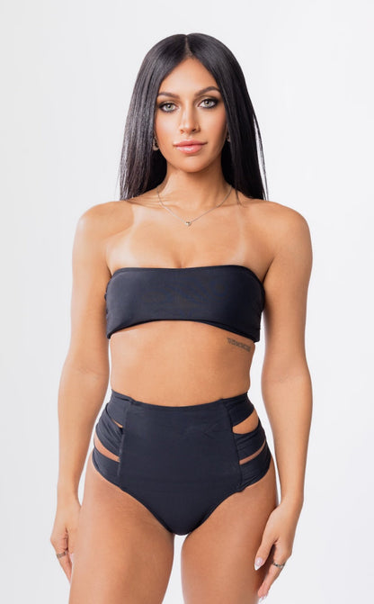 Hollywood High Waist Bikini Bottom Forever Young Swimwear