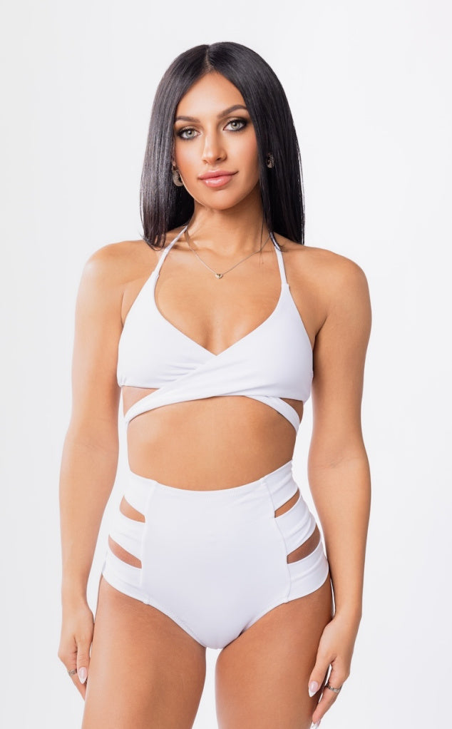 Hollywood High Waist Bikini Bottom Forever Young Swimwear