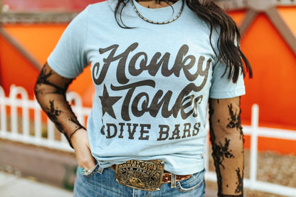Honky Tonks & Dive Bars Graphic Tee Wild Junkie