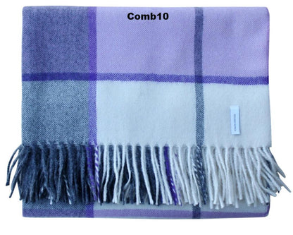 Horizon Stripe Alpaca Throw Purely Alpaca