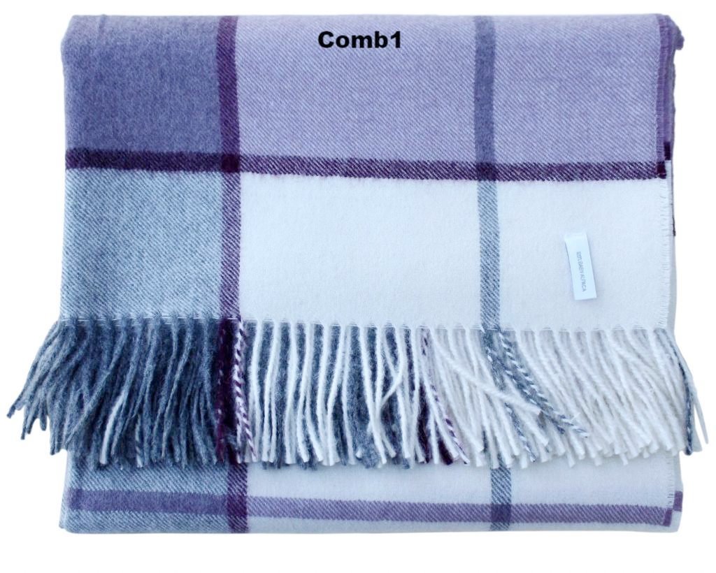 Horizon Stripe Alpaca Throw Purely Alpaca