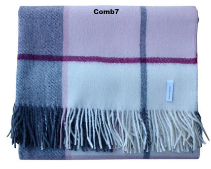 Horizon Stripe Alpaca Throw Purely Alpaca