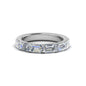 Horizontal Emerald Cut Classic Band Fascinating Diamonds