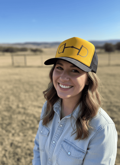 Western Horse Bit Trucker Hat Wild Junkie