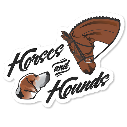Horses & Hounds Sticker Horseplay Apparel