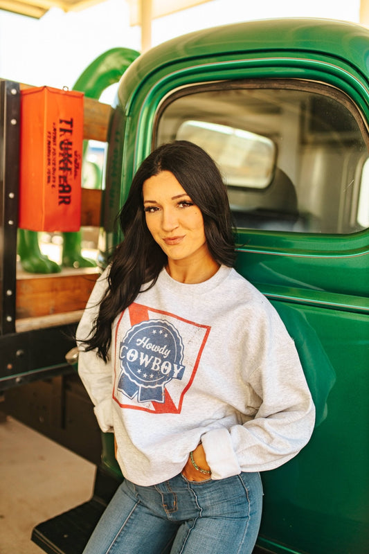 Howdy Cowboy Sweatshirt Wild Junkie