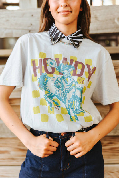 Howdy Cowgirl Graphic Tee Wild Junkie