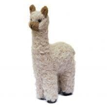 Huacaya Alpaca Felted Ornament Purely Alpaca
