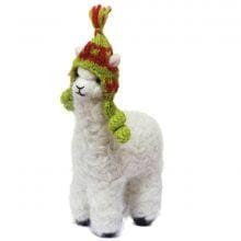 Huacaya Alpaca Felted Ornament Purely Alpaca