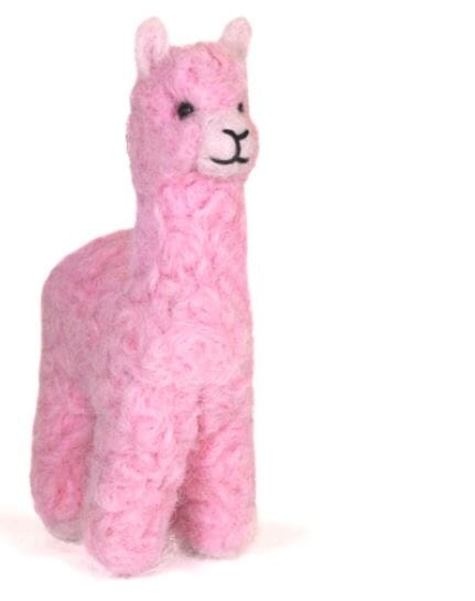 Huacaya Alpaca Felted Ornament Purely Alpaca
