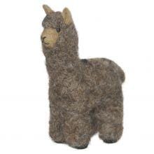 Huacaya Alpaca Felted Ornament Purely Alpaca