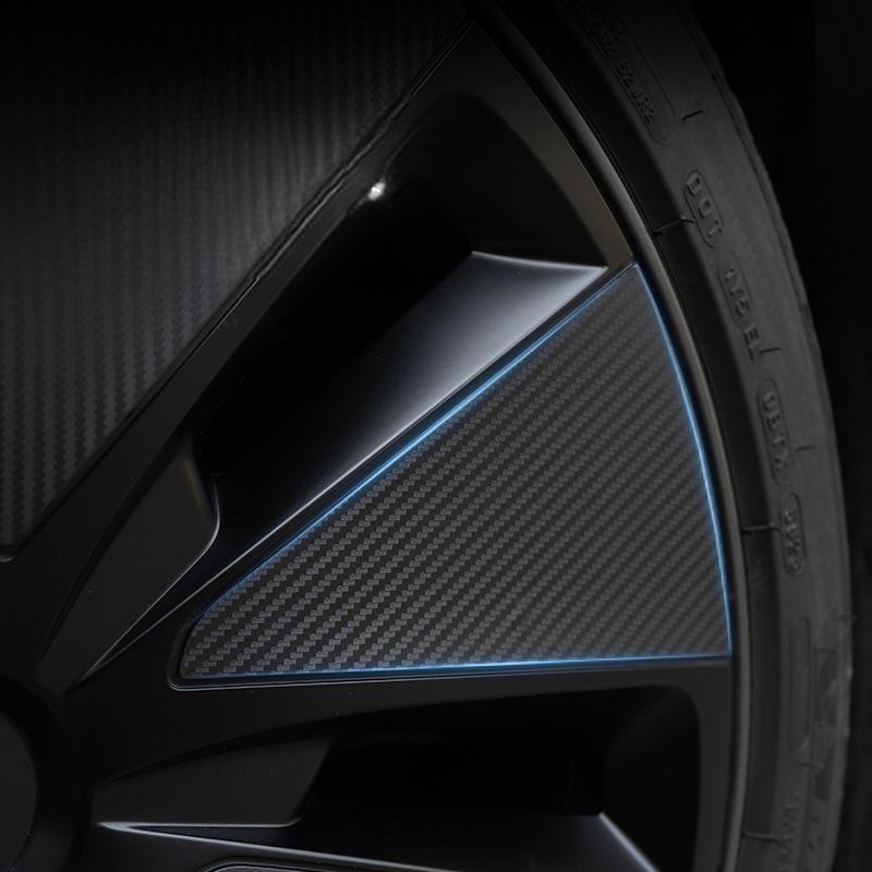 Wheel Center Cap Stickers for Model 3 Highland 18’’ Photon Wheels | Scratch Protection Tesery Official Store