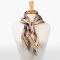 Hunt Club - Stylized Equestrian Scarf in Taupe Urban-Equestrian