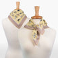 Hunt Club - Stylized Equestrian Scarf in Yellow and Sand Urban-Equestrian