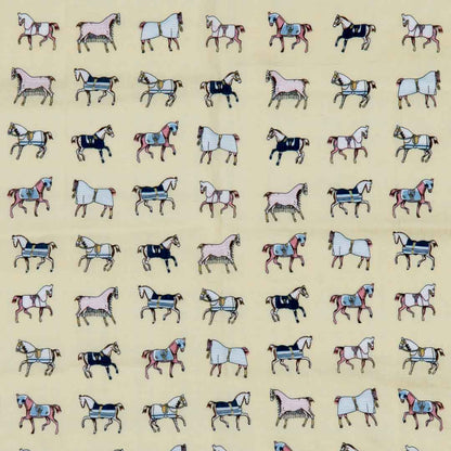 Hunt Club - Stylized Equestrian Scarf in Yellow and Sand Urban-Equestrian