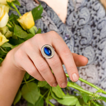 I Am Fearless: Dragon’s Eye Silver Ring of Protection Conscious Items