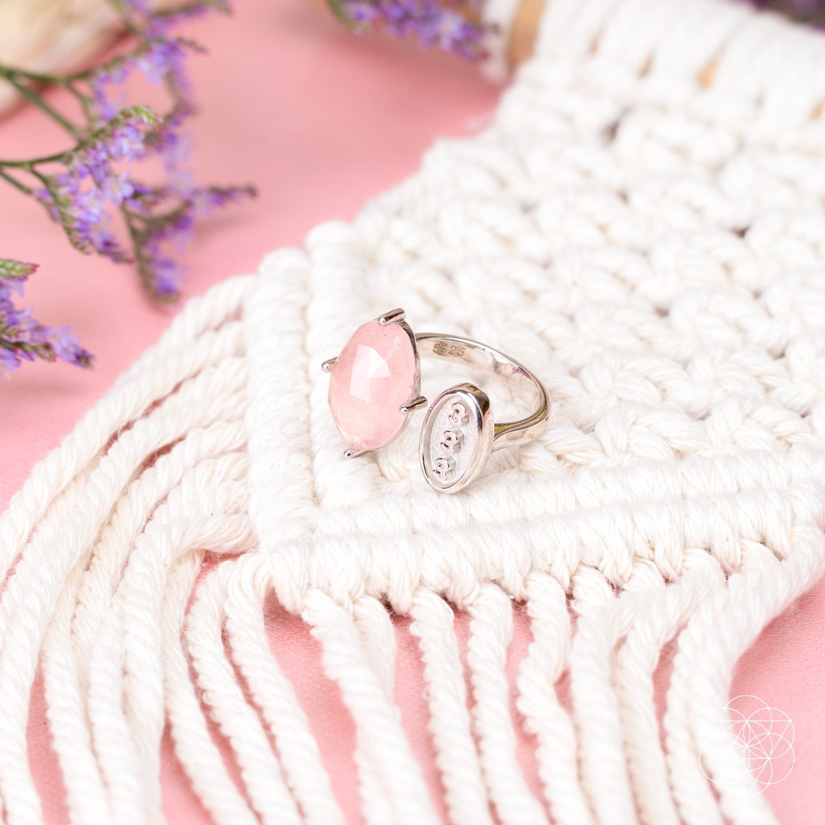 I Am Resilient: 333 Angel Number Silver Ring of Celestial Support Conscious Items