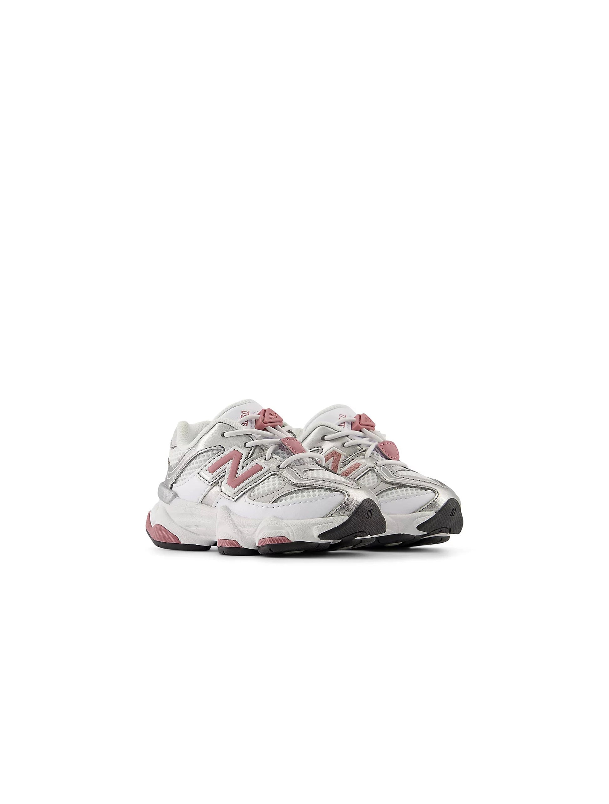 New Balance (TD) 9060 Bungee Shoes  - White/Rosewood Denim Exchange