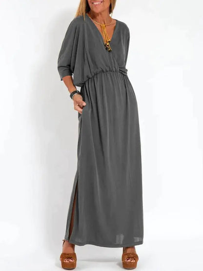 V-Neck Maxi Dress
