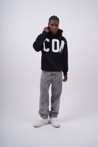 Unisex Oversize "ICON" Graphic Hoodie Withinblack