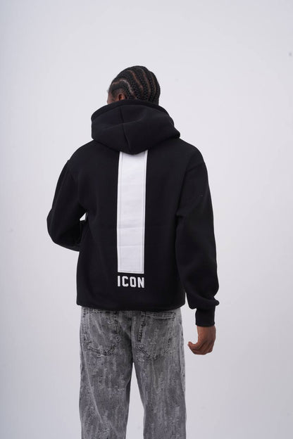 Unisex Oversize "ICON" Graphic Hoodie Withinblack