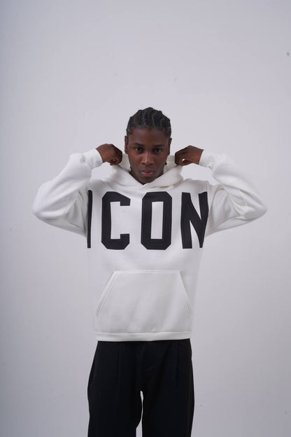 Unisex Oversize "ICON" Graphic Hoodie Withinblack