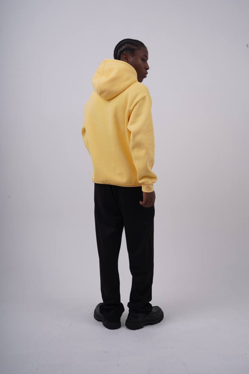 Unisex "ICON" Oversize Hoodie - Heavyweight Printed Sweatshirt Withinblack