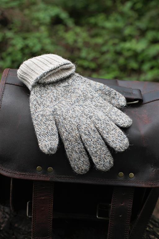 Iditarod 100% Alpaca Double-Thick Reversible Gloves Purely Alpaca