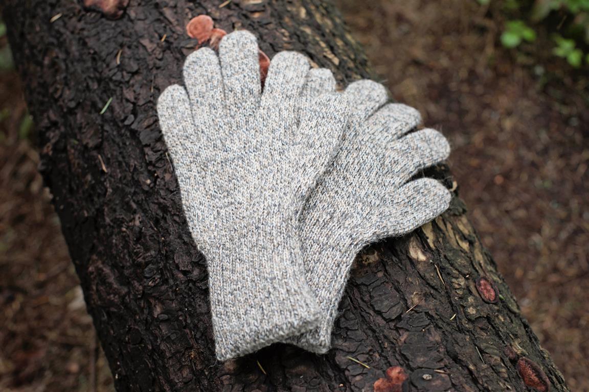 Iditarod 100% Alpaca Double-Thick Reversible Gloves Purely Alpaca